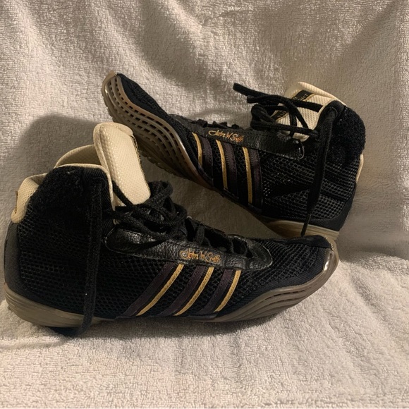 OG Adidas John Smith Adistar wrestling shoes. Size 8 - Picture 2 of 10